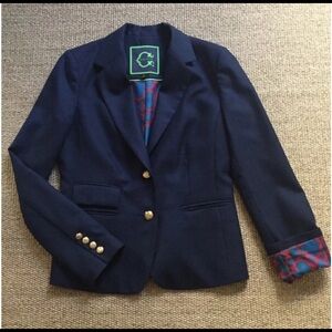 The PERFECT Blazer!! C. Wonder Dark Blue with Inner Lining